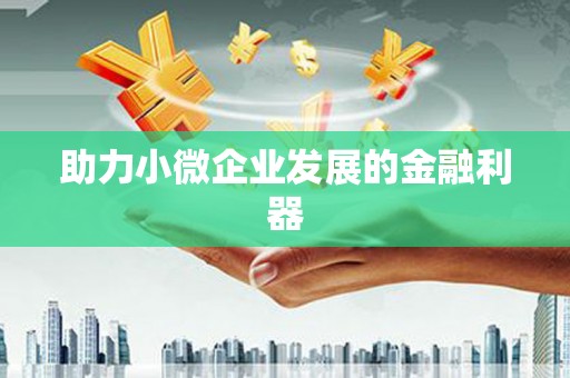 贵南助力小微企业发展的金融利器