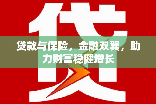贵南贷款与保险，金融双翼，助力财富稳健增长