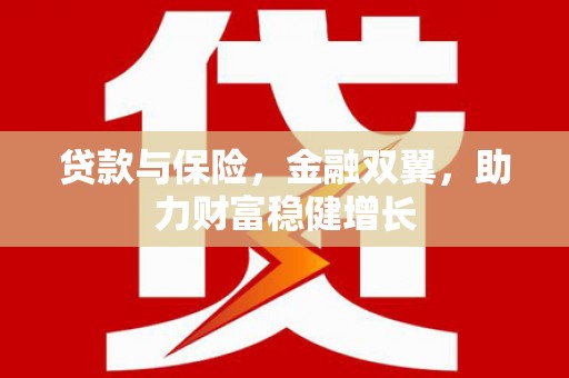 贵南贷款与保险，金融双翼，助力财富稳健增长
