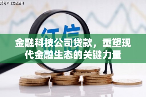 贵南金融科技公司贷款，重塑现代金融生态的关键力量