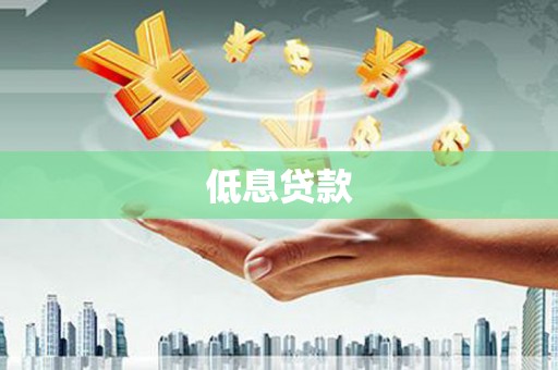 贵南低息贷款