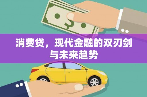 贵南消费贷，现代金融的双刃剑与未来趋势