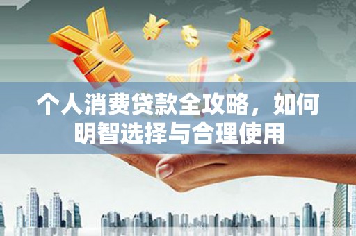 贵南个人消费贷款全攻略，如何明智选择与合理使用